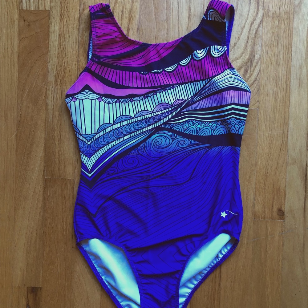 Colorful Kids Dance Costume